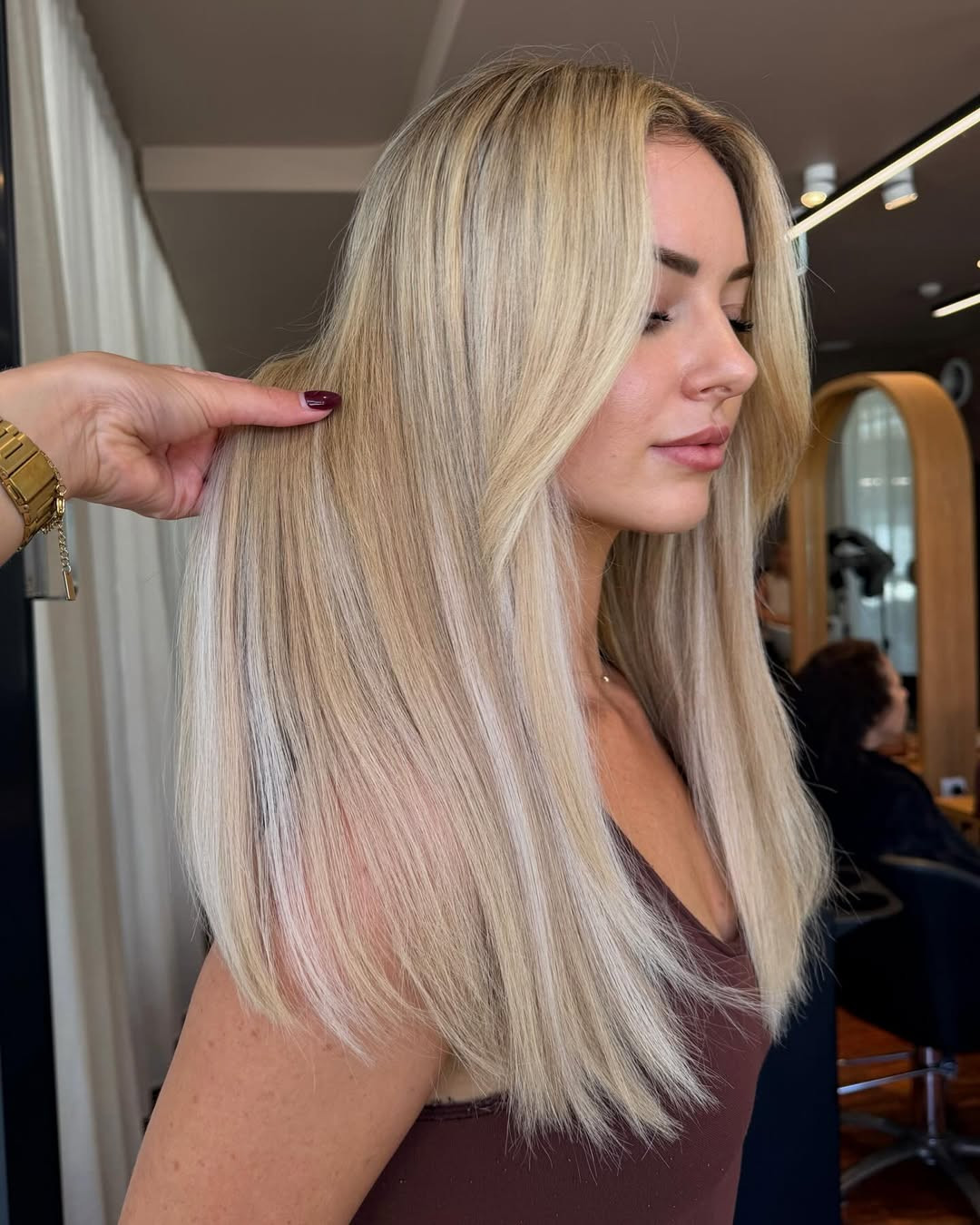 After Great Lengths hair extensions - Transformation 1