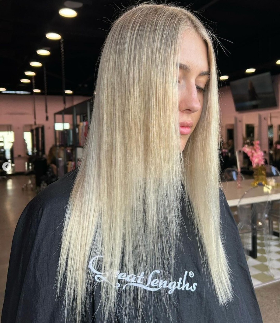 Before Great Lengths hair extensions - Transformation 12