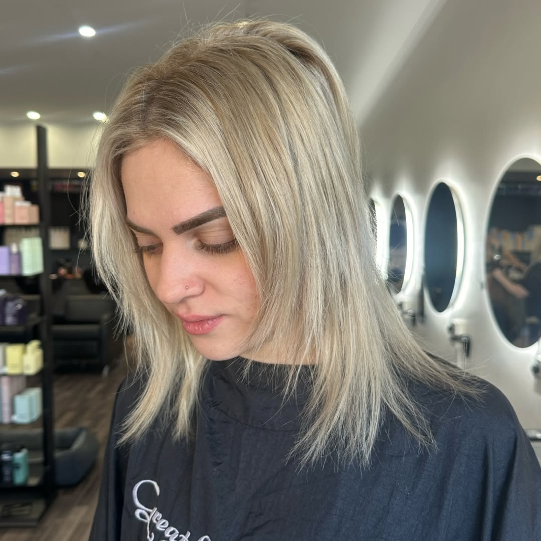 Before Great Lengths hair extensions - Transformation 13