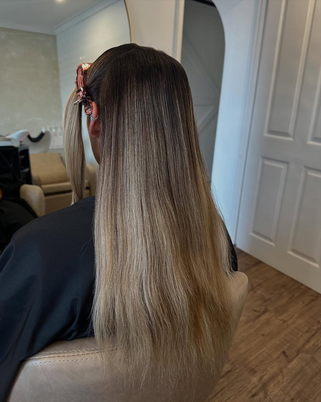 Before Great Lengths hair extensions - Transformation 9