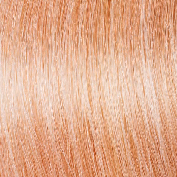 peach hair extensions