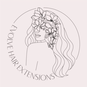 evolve hair extensions logo