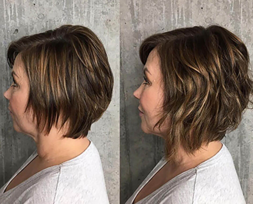 Short styles Before & After - Great Lengths Australia & New Zealand